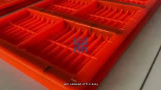 Anti-Clogging Polyurethane Screens for Fine Screening