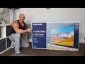 NEW 2020 Samsung TU8000 55” TV,unboxing,setup,wall mounting,picture & audio demo