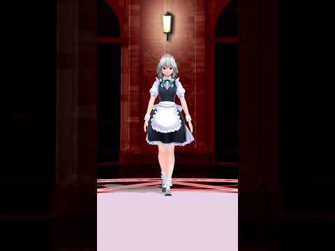 十六夜咲夜が歩いてきて通りすぎていってしまう感じの動画 