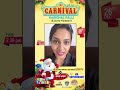 Pratheeksha G Pradeep( Television actress) asianet. Christmas carnival 2023. karichal palli