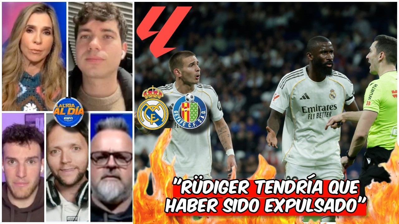 REAL MADRID fue BENEFICIADO por el ARBITRAJE e IGUAL TROPEZÓ en CASA ante GETAFE | La Liga Al Día