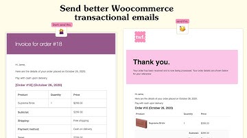How To Modify Woocommerce Transactional Emails with this easy to use template