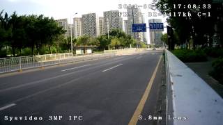 Sysvideo Sc9830 3Mp Ipc Demo Video On Road Daytime 4