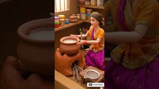 Tiny Miniature Doll Mutton Biryani Cooking  ASMR | INDIAN VILLAGE TINY KITCHEN STORY 🍗🍲