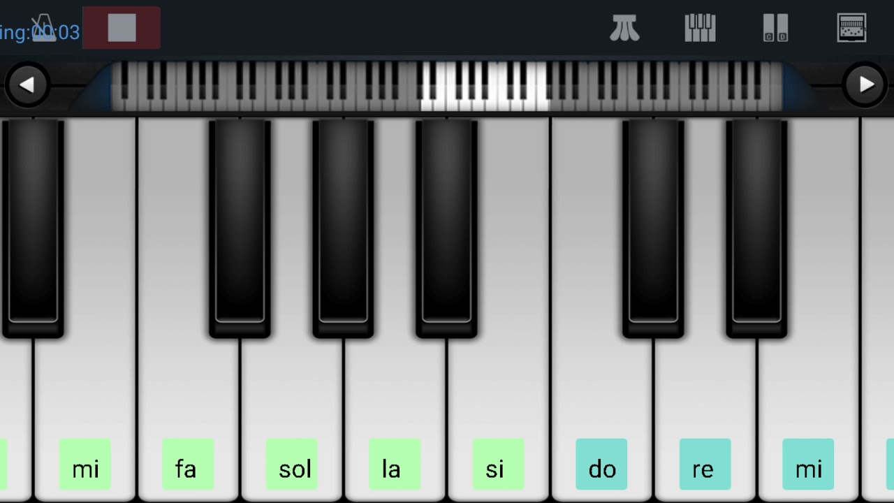 Athina mou piano tutorial - YouTube