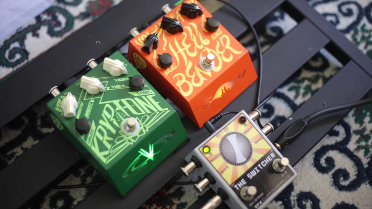 Versus: Hellbender x Kryptone Deep Trip Pedals