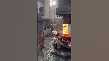 Make in China Forging 101: Heat, Hammer, and Shape Metal Like a Pro #process #machine #ironman