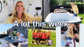 A Real Day in the Life | Summer Prep, Therapy, Catch up + a Football Cup! Emily Norris