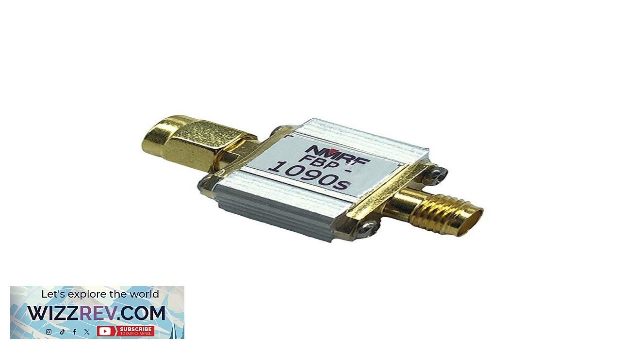 Фильтр полосовой SAW FBP 1090s ADS B, интерфейсный фильтр SMA 1090 МГц