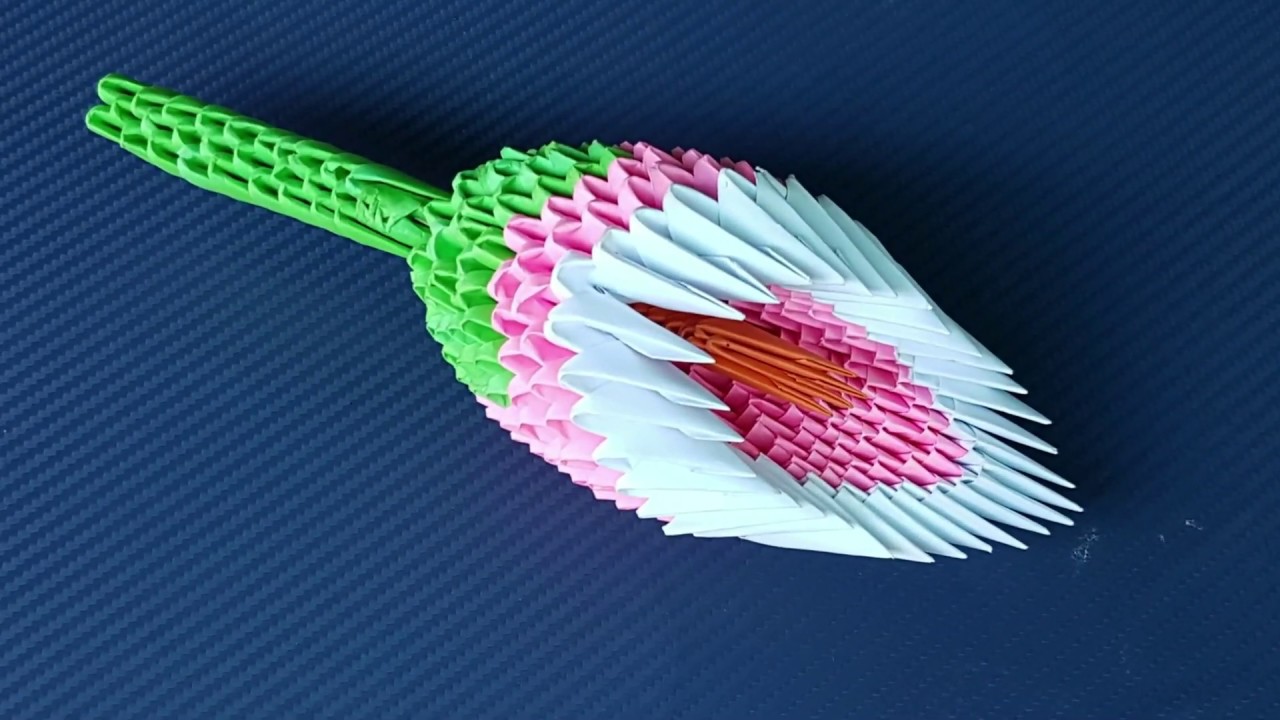How To Make Paper Flower 3D | Crafty Paper 3D flower | DIY Paper 3D ...