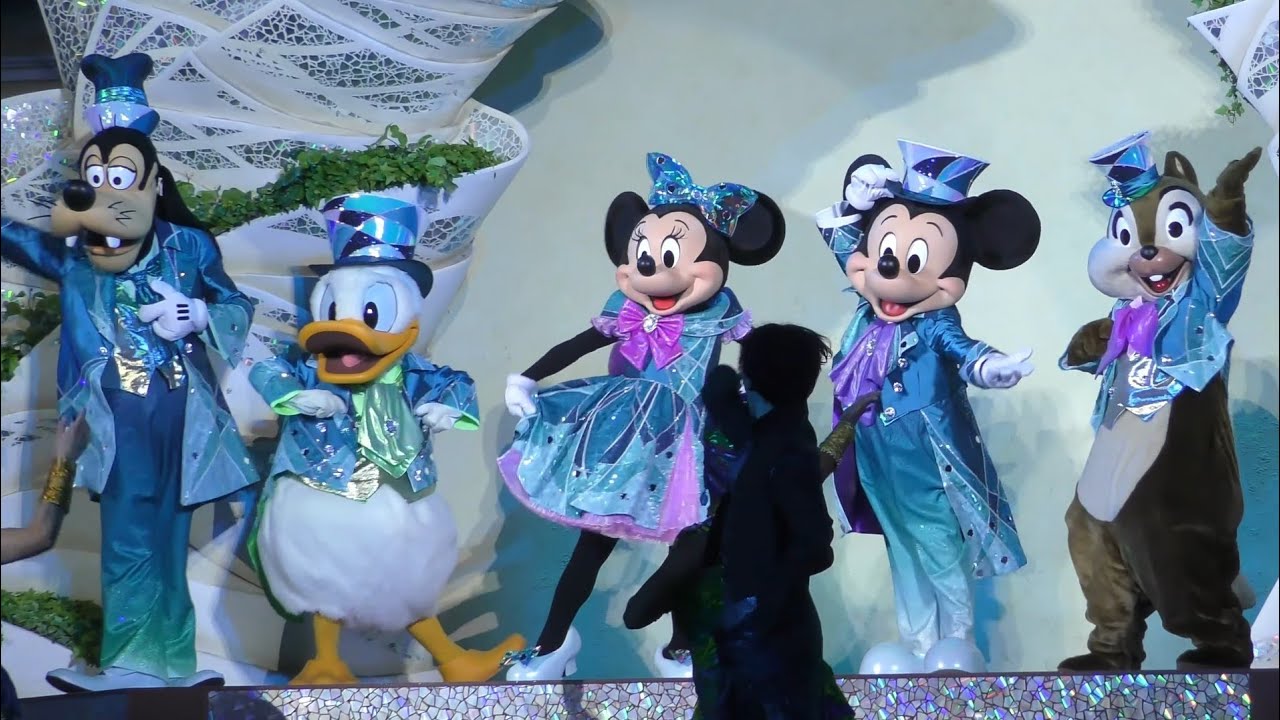 4K解像度版】⭐25周年Ver夜回⭐TDS/東京ディズニーシー【ダンス・ザ