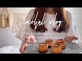 ENG) [vlog] カヌレを作る週末、6月の手帳、今日のコーデ、朝食とスムージー