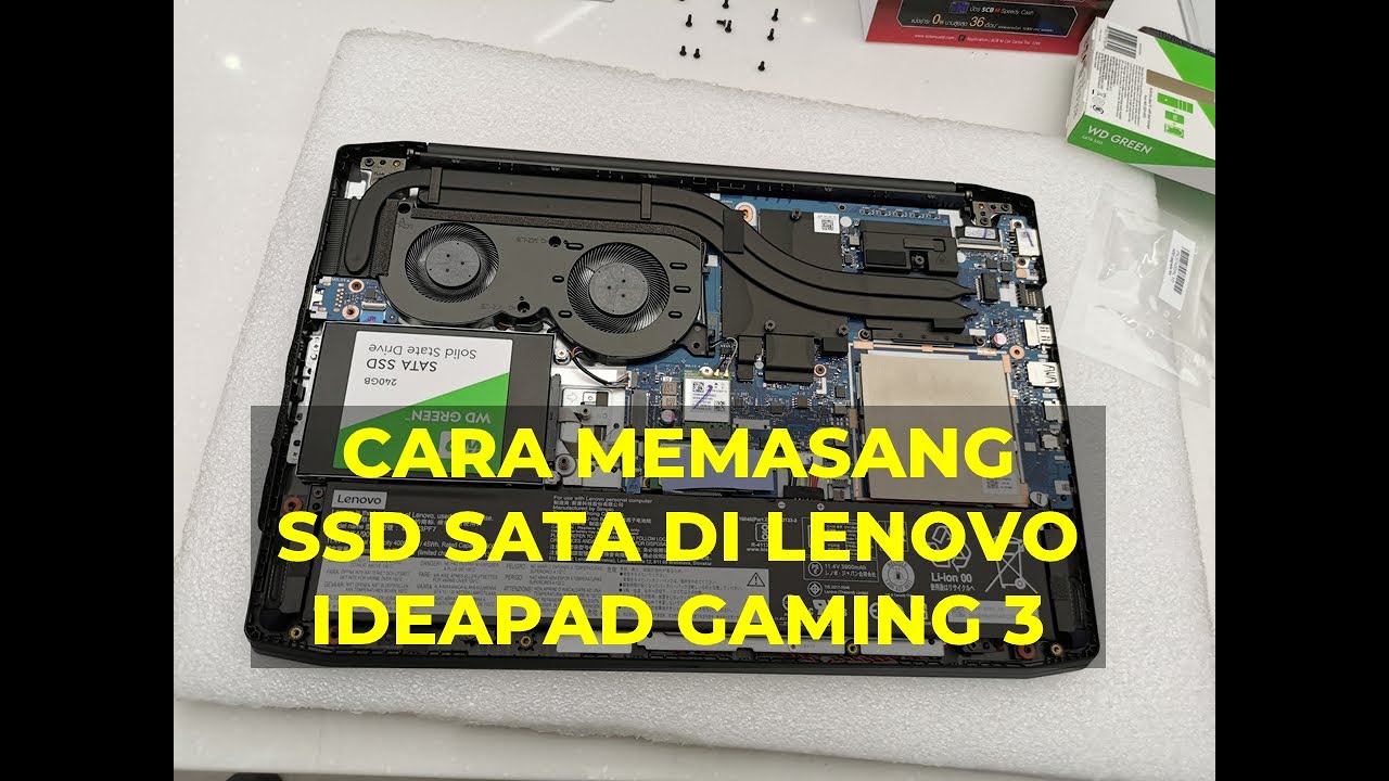 Ideapad gaming 3 ssd