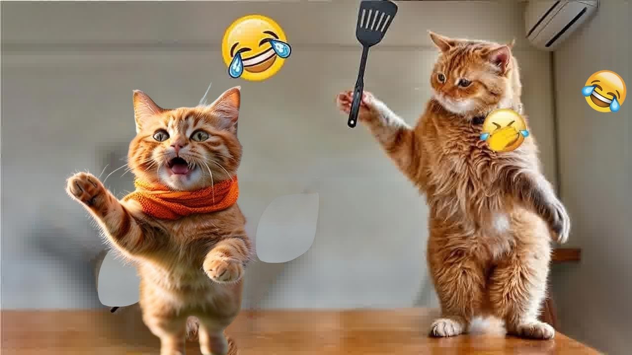 🤭 Funniest Cats 2025 | Hilarious Cat Videos Compilation 🐈 - YouTube