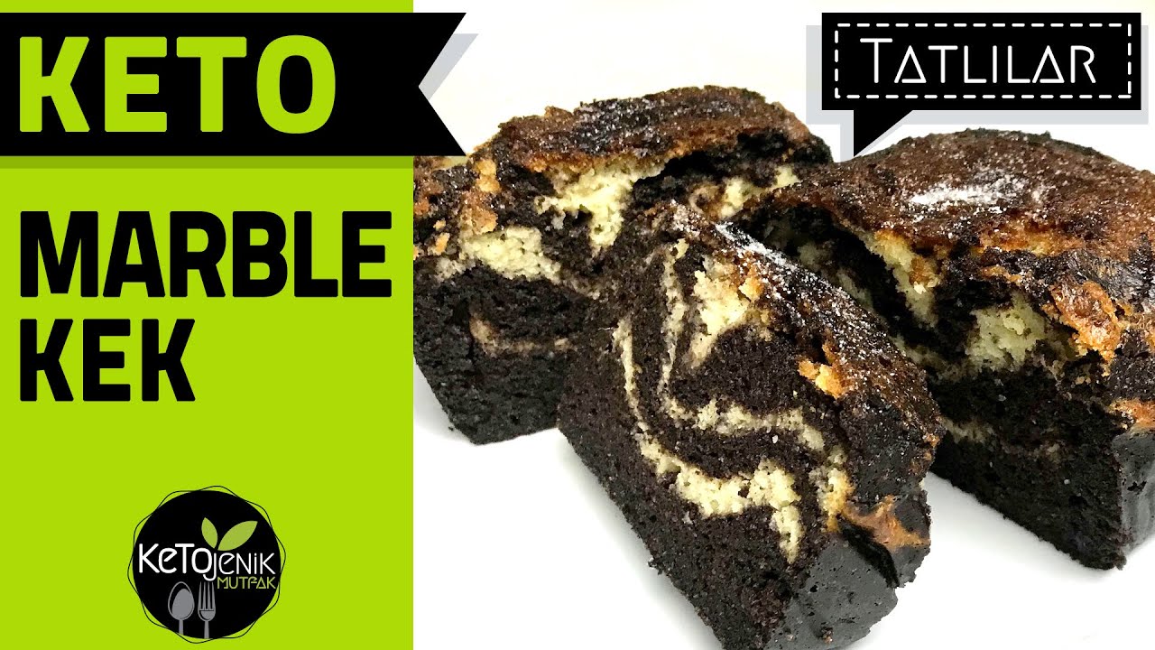 KETO MARBLE KEK TARİFİ HİNDİSTAN CEVİZİ UNLU KAKAOLU VANİLYALI KEK