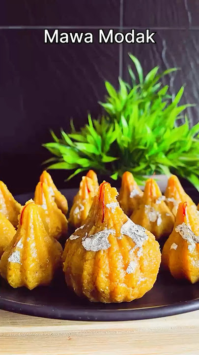 Ganesh Chaturthi Special Mawa Modak with just 2 Ingredients  | Khoya Modak