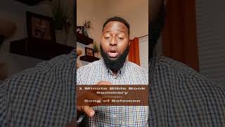 Song Of Solomon, Bible Book Summary Book 22