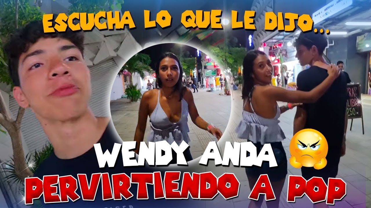 A Camaron no le gusto y regaño a Wendy por andar pervirtiendo a POP.  Escucha lo que le dijo