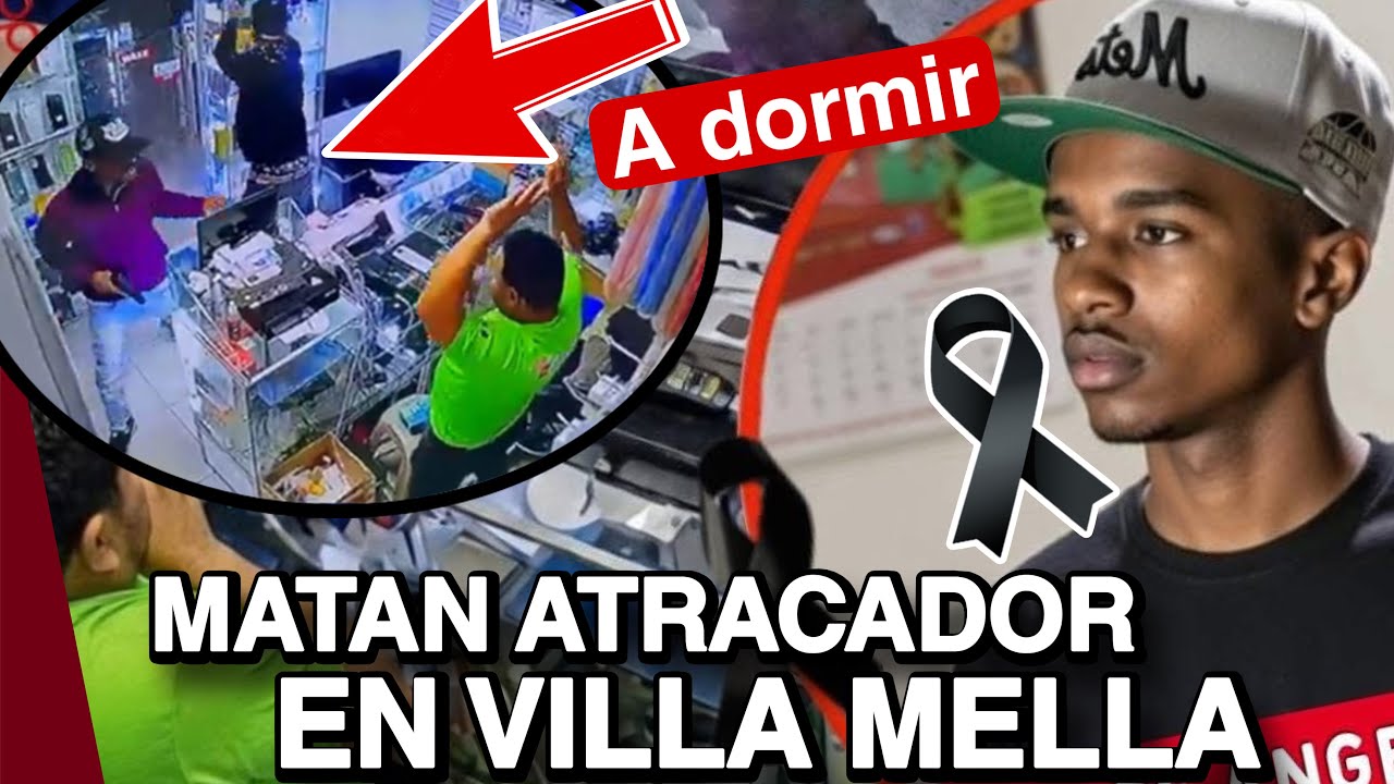 SE COMEN CON YUCA A DOS ATRACADORES EN VILLA MELLA 