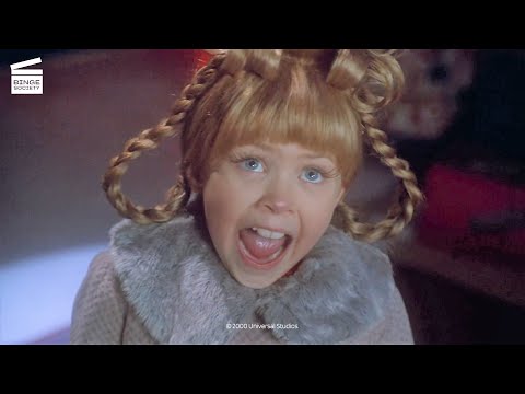 How The Grinch Stole Christmas: Cindy Lou meets The Grinch HD CLIP