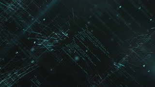 Digital Stream Code Stock Motion Graphics