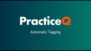 Automatic Tagging in PracticeQ