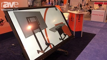 InfoComm 2018: e-Box Discusses Tilt & Table Height Adjustable Mount