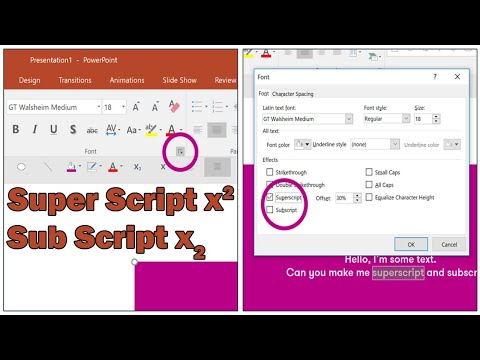 Superscript & Subscript Class 5 Chap2 P1 P2