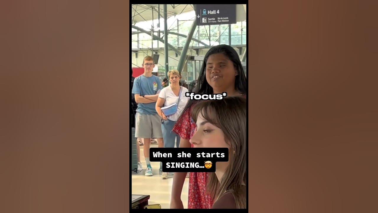 Talented Singer sings Voila/ every appreciate it