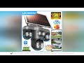 LS VISION 15MP 3 Screens WiFi/4G Solar Camera Outdoor Electric 3 PTZ 10X Digital Zoom Auto Tracking