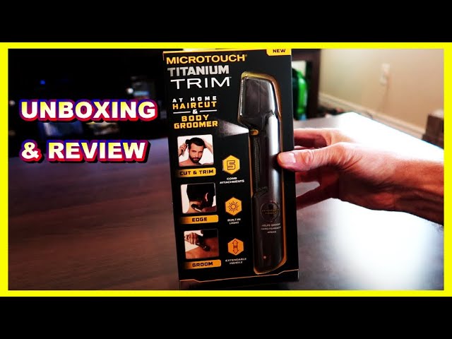 Microtouch Titanium Trim review #2: I CUT MY HAIR 4U [261] - YouTube