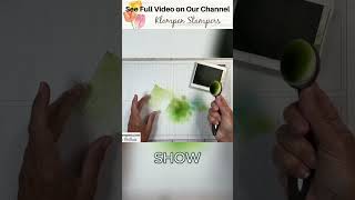 Perfect Apple Blend: Easy Ink Techniques for Beginners! #shorts