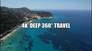 🎵 Deep House Drone 4K Footage 📍 Pefkoulia Beach, Lefkada Greece