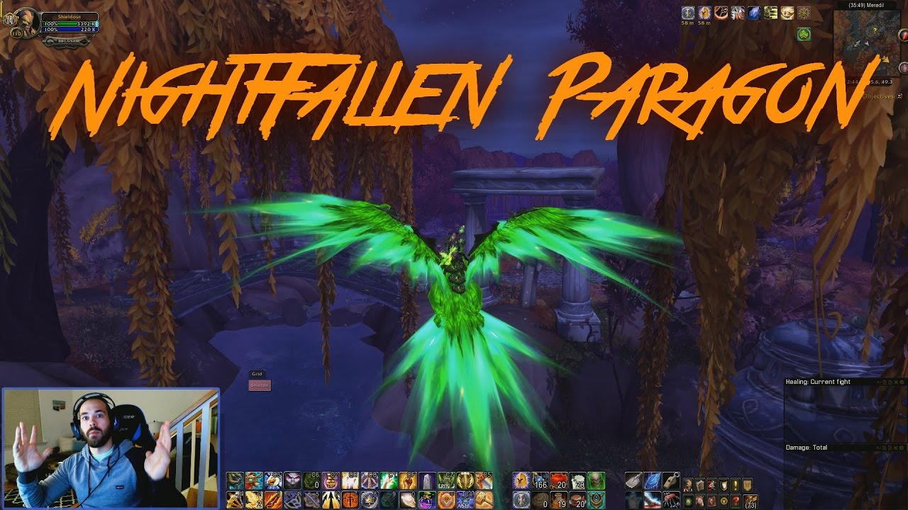 "NightFallen Rep" Paragon Chest Opening + Emissary Boxes Wow Legion 7