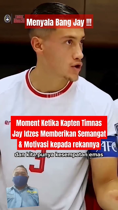 Inilah Momen disaat Kapten Timnas Jay Idzes memberikan Semangat & Motivasi #sepakbola #timnas #fyp