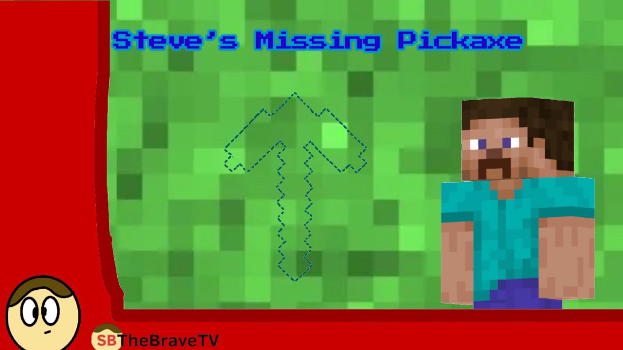 SBTBTV Plush Series: Steve’s Missing Pickaxe