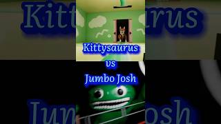 kittysaurus vs jumbo josh #subscribe #edit #vs #gartenofbanban #shorts