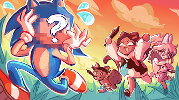 We Tried Drawing SONIC Characters from MEMORY but they Kinda…