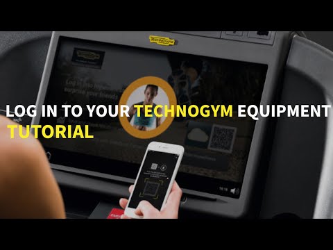 Log In to your Technogym Equipment - Tutorial