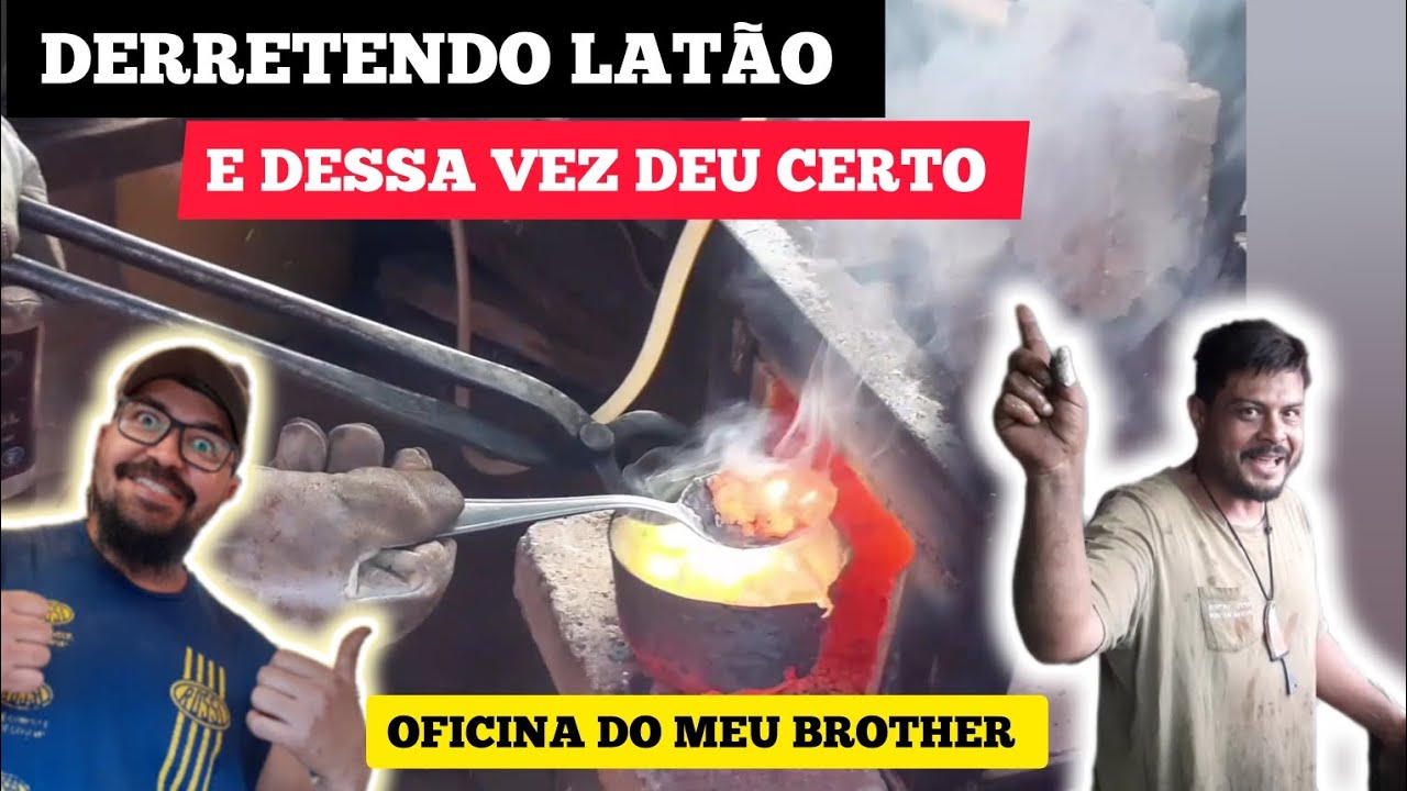 COMO DERRETER LATÃO E DICAS DE CUTELARIA.