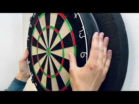 VILYZER - Montage - Schalldämmung / Schallschutz Dartboard zum Lärm  reduzieren beim Dart spielen 