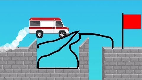draw bridge puzzle game play level 325🚘 #gaming #drawing #trendingvideo