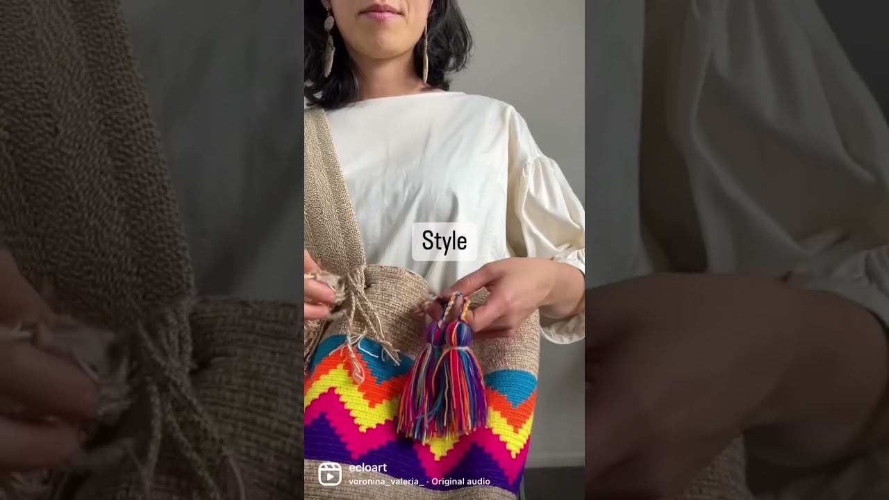 Colombian Wayuu Bags on my website 🇨🇴❤️✨