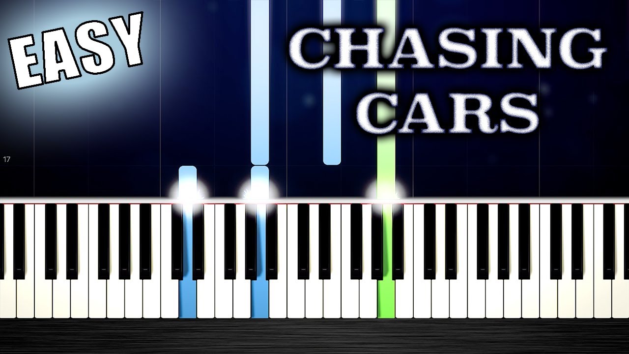 Snow Patrol - Chasing Cars - EASY Piano Tutorial by PlutaX