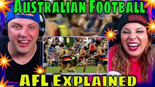 Reaction to A beginner’s guide to Australian Football | AFL Explained | THE WOLF HUNTERZ REACTIONS