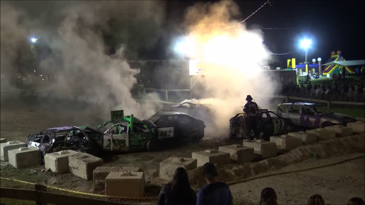 impact motorsports grand rapids michigan 2017 BLACKSTOCK FAIR DEMO DERBY STOCK MINI FEATURE