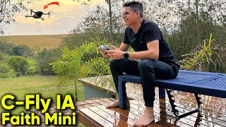 COMPREI um Drone da CHINA! PASSOU SEM TAXA! C-Fly IA Faith MINI - Unboxing e Impressões