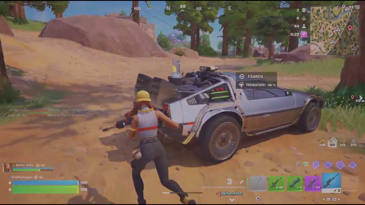 Fortnite aber wir wurden von typen mit Aim bot geholt