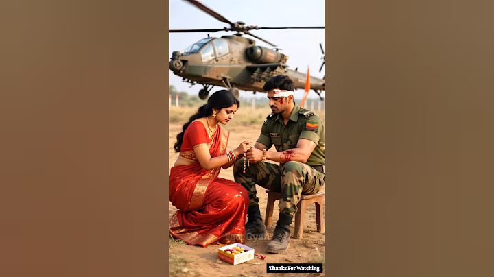 Indian army fought terrorists on Raksha Bandhan 😭🌸 #shorts #ai #army #rakshabandhan #rakhi