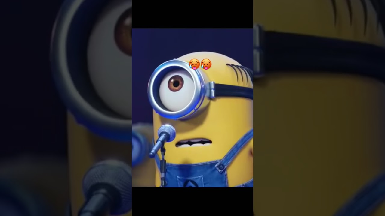 Minion singing Travis scott